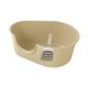 thumbnail image 2 of Caja de arena para gatos jinwen orinal portátil a prueba de salpicaduras beige, 2 of 8
