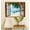 Palm Trees on the Tropical Beach - 01, variant on wall26 Tropical Beach Landscape with Palm Trees at Sunset View from Inside a Window Removable Wall Sticker/Wall Mural - 24"x32"