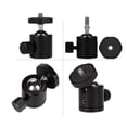 thumbnail image 2 of Adaptateur de Tête à Bille pour Trépied, Réglage d'Angle, Vis 1/4 Po pour Support de Micro d'Appareil Photo Reflex Numérique, 2 of 6