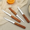 thumbnail image 5 of Jeaker Steak Knives Set of 12, Jeaker Wood Handle Stainless Steel Steak Knife Set, Serrated Steak Knives for Home, Restaurant, Events, 5 of 7