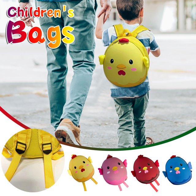 Fiudx Mochila de Pingüino de Dibujos Animados, Diseño Ligero, Suave y Fácil de Limpiar, Correas de Hombro Acolchadas, Uso Diario En La Escuela o Al Aire Libre, para Niños y Niñas, Tamaño 28 X 22 X 6