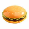 thumbnail image 1 of Lttoisl Stackable Hamburger Plate Set, 5 or 7 Layer Mini Dinner Plates, Plastic Burger & Sandwich Container, Reusable Food Prep Bowls for Western Fast Food & Creative Dishes, 1 of 8