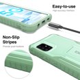 thumbnail image 6 of ExoGuard For Samsung Galaxy A51 5G Case, Phone Case with Screen Protector and Kickstand (Green), 6 of 8