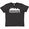 thumbnail image 3 of Inktastic Philadelphia Pennsylvania Skyline PA Cities Youth T-Shirt, 3 of 5