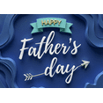 thumbnail image 3 of Decorative Design Happy Father's Day Banner Polyester Material Celebration Banner Blue Theme for Father's Day Holiday Indoor Decoration, 3 of 7