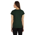 thumbnail image 4 of Inkmeso T-Shirt à Manches Courtes Uni pour Femmes Coupe Régulière Décontractée T-shirts Basiques Doux, 4 of 7