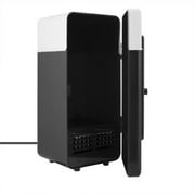 Dealovy USB Mini Refrigerator, Hot and Cold Dual-Use, 4L Portable Car Refrigerator, Black