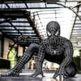 thumbnail image 2 of Disfraz de Spiderman Tobey Maguire, traje Zentai de superhéroe, negro/rojo, Raimi, para Halloween, para adultos/niños Fivean unisex, 2 of 2