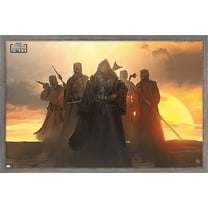 Star Wars: The Book of Boba Fett - Chapter 2 Concept Art Wall Poster, 22.375" x 34", Framed