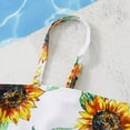 thumbnail image 6 of Kogui Swimsuits for Teen Girls Girls' Swimsuit 3 Piece Bathing Suits Flounce Bikini Tankini Set Beach Swimwear with Cover Up Skirt Size 8-9 (Yellow,8-9 Years), 6 of 7