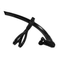 thumbnail image 1 of Raindrops Snorkel Set Snorkel Black Silicone 1Pcs For All Skill Levels, 1 of 8