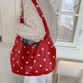 thumbnail image 3 of Hsqqdc Polka Dot Pattern Shoulder Bag, Large Capacity Casual Tote Hasp Handbag, 3 of 7
