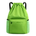 thumbnail image 1 of Strap Pocket Drawstring Backpack Large Capacity Travel Training Ball Pocket, 1 of 3