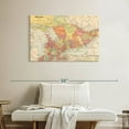 thumbnail image 2 of Elephant Stock Map Of Ontario Wall Art - Horizontal Canvas Wall Art - Living Room Wall Decor - Map Canvas - Beige And Gray Decor By Wild Apple Portfolio - 39" x 26", 2 of 4