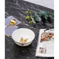 thumbnail image 3 of Pet Portrait White Porcelain All Purpose Bowl - I Love Corgis, 3 of 5
