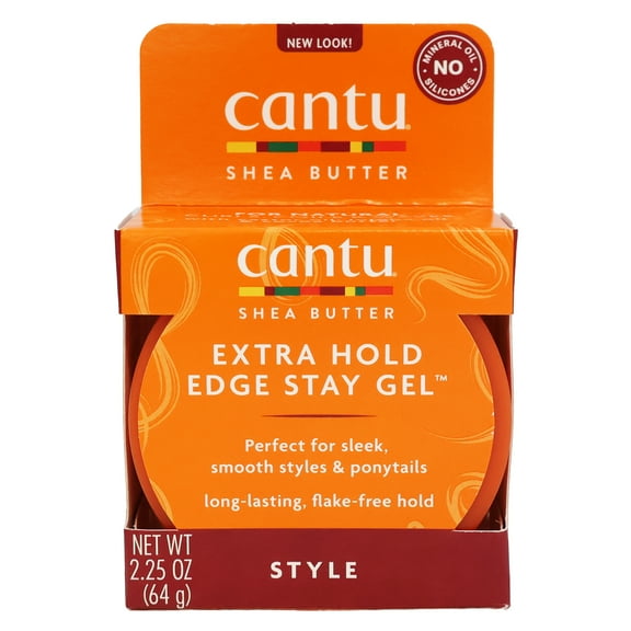 Cantu Shea Butter Extra Hold Edge Stay Gel, 2.25 Oz., Pack of 12