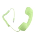 thumbnail image 1 of Combiné Téléphonique Rétro 3,5 mm, Récepteur de Téléphone Cellulaire Anti‐radiation Micro Microphone Haut‐parleur, Combiné Téléphonique Vintage pour Téléphone Cellulaire Téléphone Intelligent, avec USB‐C, 1 of 7