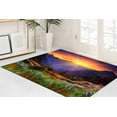 thumbnail image 4 of Sunrise Rug, Gift For Him Rugs, Nature Landscape Rugs, Kitchen Rug, Hallway Rug, Landscape Rugs, Mountain Landscape Rugs, Entry Rugs, 3.3'x5' - 100x150 cm, 4 of 9