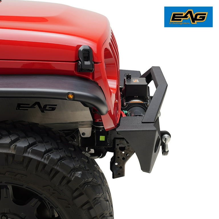 EAG Rock Crawler Front Bumper With Fog Light Holes Fit For, 47 OFF