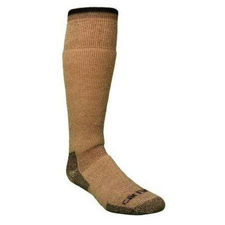 Carhartt Heavyweight Work Shirt - Carhartt Men's Brown Heavyweight Boot Socks Size Large