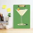 thumbnail image 2 of FORMRS Acrylic Clipboard with Low Profile Clip Standard A4 Letter Size, 12.5" x 9", Green Lemon Juice, 2 of 8