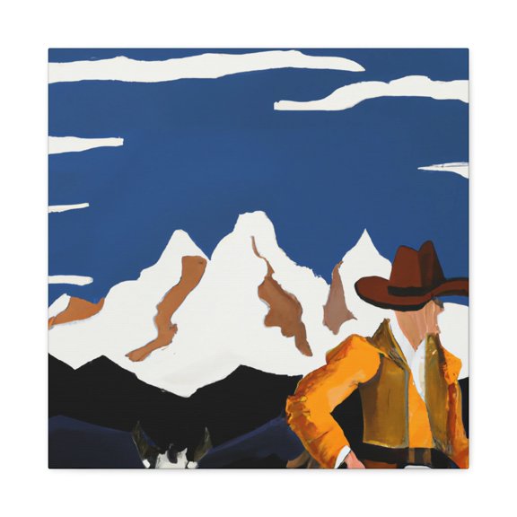 Mountain Range Splendor - Canvas