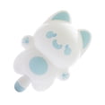 thumbnail image 3 of Luz de noche de gato, lámpara de noche de noche de silicona suave de 3 niveles de brillo para dormitorio de niños, 3 of 8