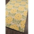 thumbnail image 2 of Momeni Newport 5' X 8' Contemporary Hand Tufted Wool Rug in Yellow, 2 of 4