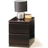 2 Drawer Nightstand-espresso Lacquer