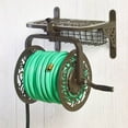 thumbnail image 4 of Liberty Garden Decorative Cast Aluminum Navigator Rotating Garden Hose Reel, 4 of 5