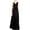 Black, variant on Evanese Women's Classic Elegant Cowl Neck Sexy Long Gown Sleeveless Dress
