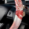 thumbnail image 5 of Coral 14.5 Inch Printing PVC Leather Car Wheel Cover Auto Accessories Steering Wheel Cover, 5 of 6
