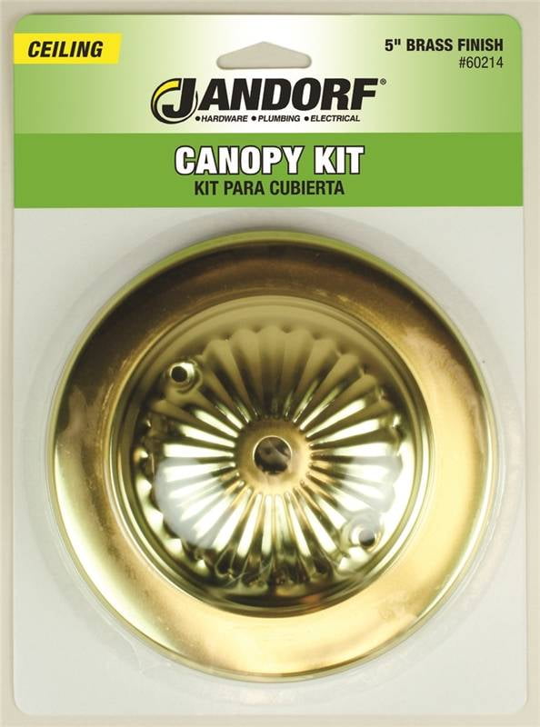 3403763,LIGHT FIXTURE CANOPY KITS Finish=Brass,Cntr Hole=1/8 IP