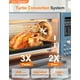 thumbnail image 2 of Nuwave Bravo Pro Smart Air Fryer Combo de horno tostador, encimera de horno de convección Airfryer, funciones 12 en 1 con tecnología más rápida y uniforme, 1800 W, 50-450 °F, sin PFAS, 21 QT, azul aco, 2 of 5