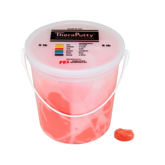 TheraPutty Scented exercise putty cherry, red, light, 5 pound