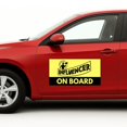 thumbnail image 1 of Influencer On Board Car Magnet Sign by DC | Flexible Car Magnetic Sheets with Adhesive Backing | 10"x20" Bumper Magnet Sticker for Vehicles, Trucks & Business Advertising Signs | 2 PC | Made in USA, 1 of 7