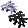 thumbnail image 4 of KAKOWELY dumbbell shelf rack 2Pcs Multi-layer Dumbbell Stand Plastic Weight Rack Standing Type Dumbbell Holder Convenient Dumbbell Rack9.06"X8.66"X1.18", 4 of 5
