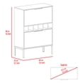 thumbnail image 5 of Four Sturdy Legs | Flexible Two - Door Wine Storage | Add a Touch of Class to Your Space, 5 of 6