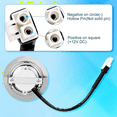 thumbnail image 3 of 2pcs Range Hood LED Light Bulbs, Stainless Steel Replacement Recessed Light for Kitchen Range Hood, 3 of 7