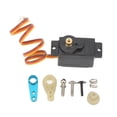 thumbnail image 2 of RC Digital Servo, Replacement Waterproof Metal Gear Servo Durable Black  for 1/28 RC Car, 2 of 8
