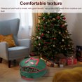 thumbnail image 4 of Bolsa de guirnaldas navideñas navideñas Guirnaldas artificiales dobles Mango de contenedor de almacenamiento a prueba de agua Decorativo Temporadas Juguetes Hogar Verde Scienceny HA009390-02, 4 of 6