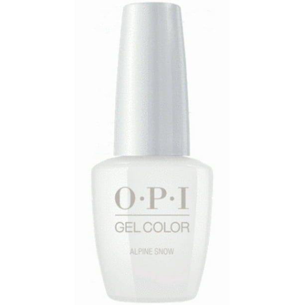 OPI - OPI Gelcolor Gel Nail Polish, Alpine Snow, 0.5 Fl Oz - Walmart ...