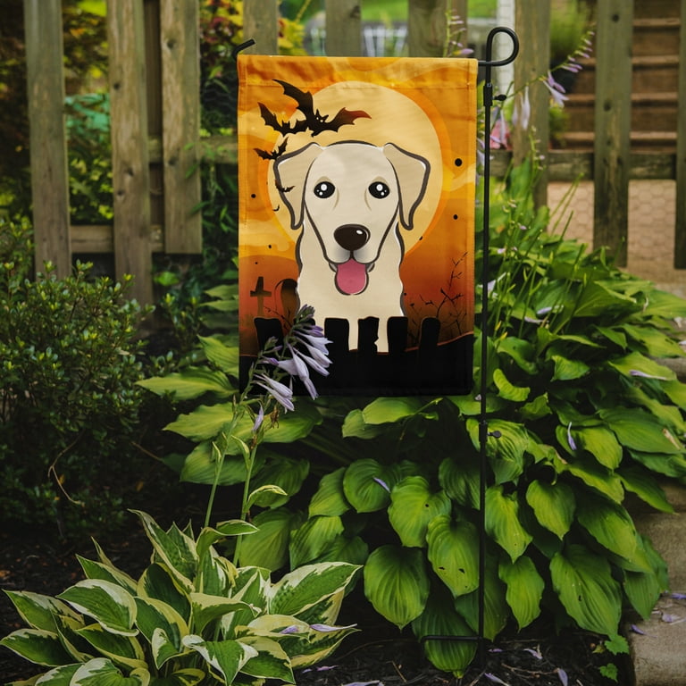 Caroline's Treasures Bandiera Da Giardino Per Il Ringraziamento Con Cocker Spaniel – 29x43 Cm, Doppia Faccia, Resistente Alle Intemperie, Multicolore