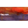 thumbnail image 2 of Oppenheimer, Michelle 18x11 Gold Ornate Wood Framed with Double Matting Museum Art Print Titled - Plum Clouds, 2 of 4