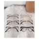 thumbnail image 3 of Gafas de sol vintage con montura de ojo de gato, fotocromáticas, antiluz azul, para ordenador, para mujer, 3 of 4
