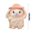 thumbnail image 3 of ddioayh Clearance Easter Hat White Rabbits Doll Plushs Toy Little Rabbits Snow Rabbits Doll Children's Companion Soothing Cloth Doll, 3 of 6