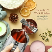 LammLoe Soy Candle Making Kit, 5 lbs Natural Soy Candle Wax Flakes with Accessories, Paraffin-Free Candle Making Supplies for Kids and Adults