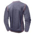 thumbnail image 5 of Men's Long Sleeve T Shirt Winter Thermal Base Layer Button Up Casual Comfortable Top for Fall and Cold Weather, 5 of 5