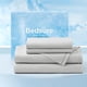thumbnail image 1 of Juego de sábanas Bedsure Cooling Queen Size, gris, 4 piezas, 1 of 7
