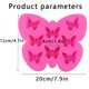 thumbnail image 3 of Bandeja de cubitos de hielo de silicona, personalizada, suave, fácil de liberar, en forma de mariposa, vela perfumada artesanal, modelo de comida para bebé, 3 of 4